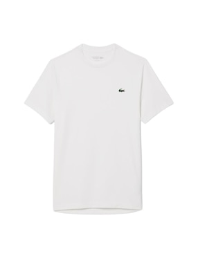Playera Lacoste cuello redondo para hombre