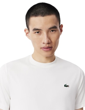 Playera Lacoste cuello redondo para hombre