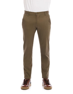 Pantalón business casual chino slim Vittorio Forti para hombre