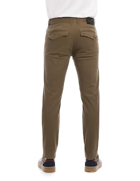 Pantalón business casual chino slim Vittorio Forti para hombre