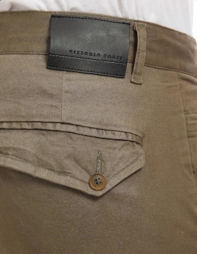 Pantalón business casual chino slim Vittorio Forti para hombre