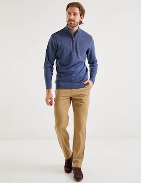 Pantalón chino straight Jbe de algodón para hombre