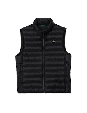 Chaleco Lacoste impermeable con bolsillos para hombre