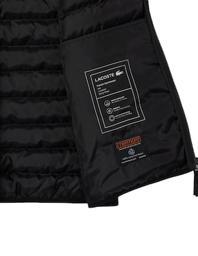 Chaleco Lacoste impermeable con bolsillos para hombre