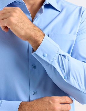 Camisa casual Dockers manga larga para hombre