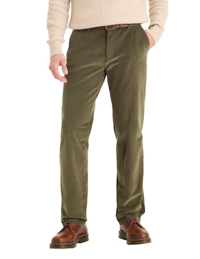 Pantalón chino recto Dockers de algodón para hombre