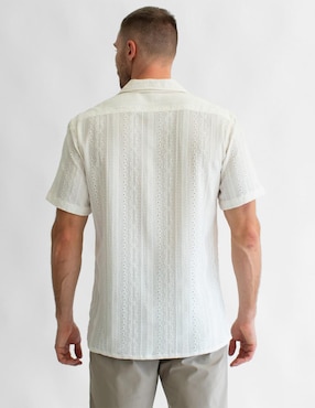 Camisa casual Generra manga corta para hombre