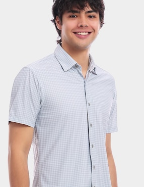 Camisa casual Vittorio Forti manga corta para hombre