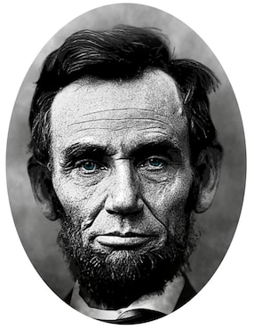 Playera Marëvnyk abraham lincoln cuello redondo para hombre
