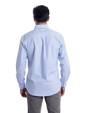 Camisa casual Chaps manga larga para hombre