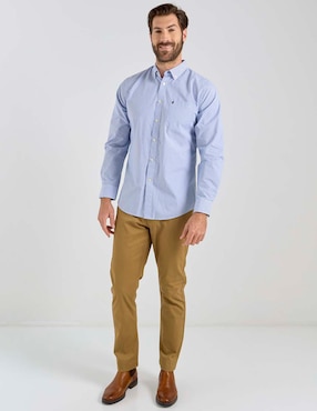 Pantalón chino slim Izod para hombre
