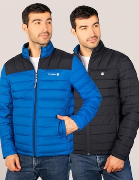 Chamarra capitonada Greenlander reversible para hombre