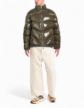 Chamarra casual Armani Exchange impermeable con bolsillos para hombre