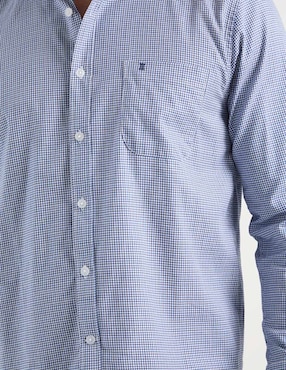 Camisa casual Dioro de algodón manga larga para hombre