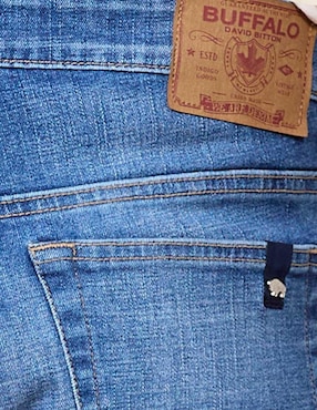 Jeans slim Buffalo Jeans David Bitton lavado stone wash para hombre