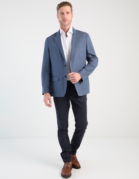 Pantalón chino slim Chaps de algodón para hombre