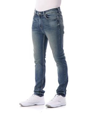 Jeans slim Buffalo Jeans David Bitton lavado stone wash para hombre