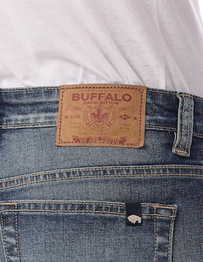 Jeans slim Buffalo Jeans David Bitton lavado stone wash para hombre
