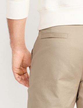 Pantalón slim old navy de algodón para hombre