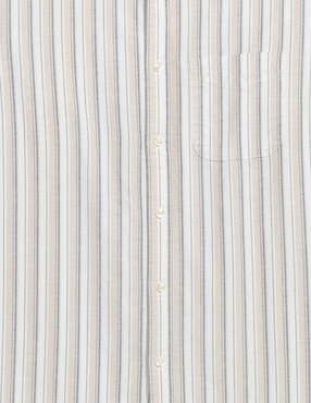 Camisa casual Old Navy de algodón manga larga para hombre