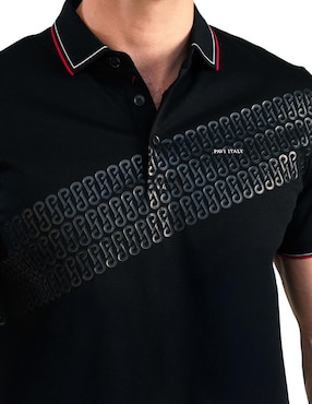 Playera tipo polo Pavi Italy para hombre