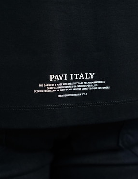 Playera tipo polo Pavi Italy para hombre