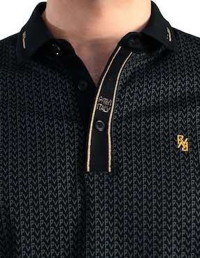 Playera tipo polo Pavi Italy para hombre