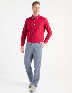 Pantalón de vestir slim Dockers de algodón para hombre