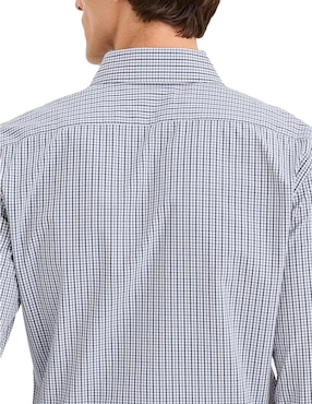 Camisa casual Dockers de algodón manga larga para hombre