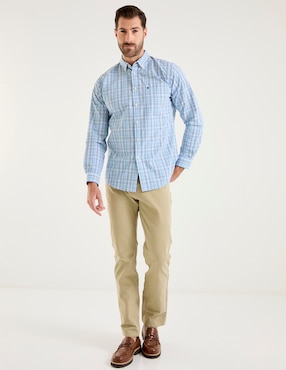 Pantalón recto Dockers de algodón para hombre