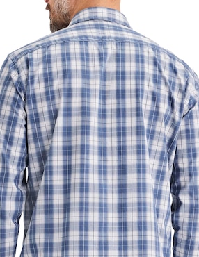 Camisa casual Dockers de algodón manga larga para hombre