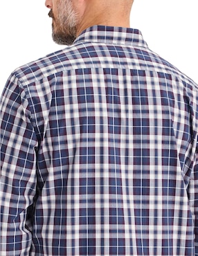 Camisa casual Dockers de algodón manga larga para hombre