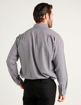 Camisa casual Cavalatti manga larga para hombre
