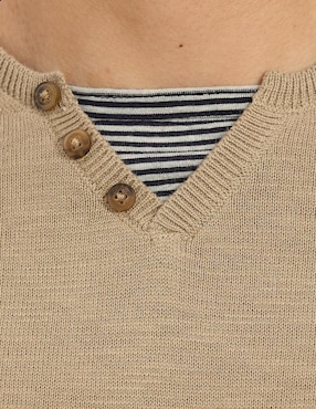 Playera Vittorio Forti cuello redondo para hombre