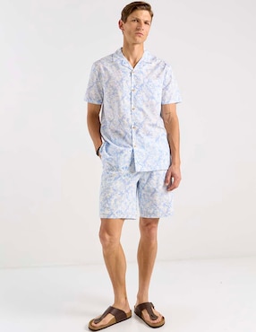 Camisa casual Now & Then manga corta para hombre