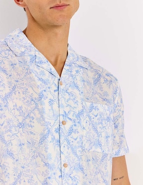 Camisa casual Now & Then manga corta para hombre