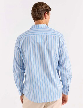 Camisa playa Now & Then manga larga para hombre