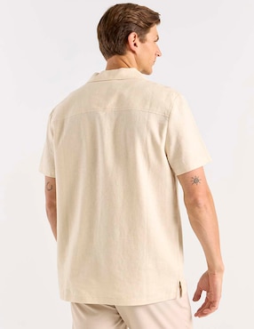 Camisa casual Now & Then manga corta para hombre