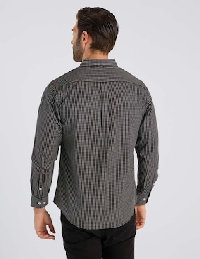 Camisa casual Regent Street manga larga para hombre