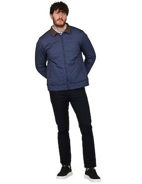 Chamarra casual Ferrioni con bolsillos para hombre