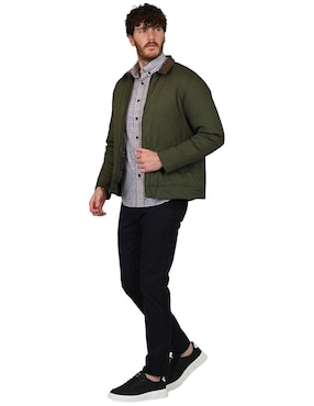 Chamarra casual Ferrioni con bolsillos para hombre