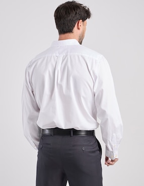 Camisa casual Izod de algodón manga larga para hombre