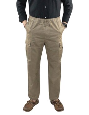 Pantalón cargo recto Innermotion de gabardina para hombre