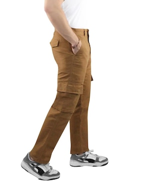 Pantalón cargo recto Innermotion de gabardina para hombre