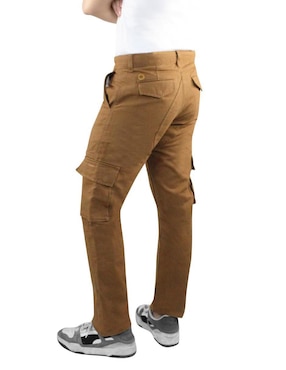 Pantalón cargo recto Innermotion de gabardina para hombre