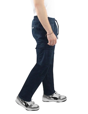 Pantalón cargo recto Innermotion de gabardina para hombre