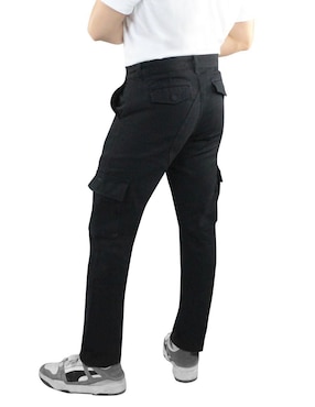 Pantalón cargo recto Innermotion de gabardina para hombre