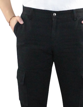 Pantalón cargo recto Innermotion de gabardina para hombre