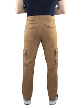 Pantalón cargo recto Innermotion de gabardina para hombre