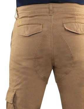 Pantalón cargo recto Innermotion de gabardina para hombre